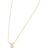 Star Of David Pendant Necklace, Gold - Earrings - 1 - thumbnail