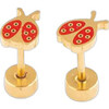 Ladybug Stud Earrings - Earrings - 1 - thumbnail