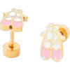 Ballet Slipper Stud Earrings - Earrings - 1 - thumbnail