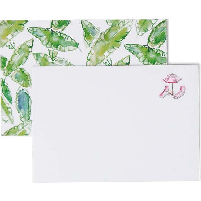 Note Cards, Beach Chair - Paper Goods - 1