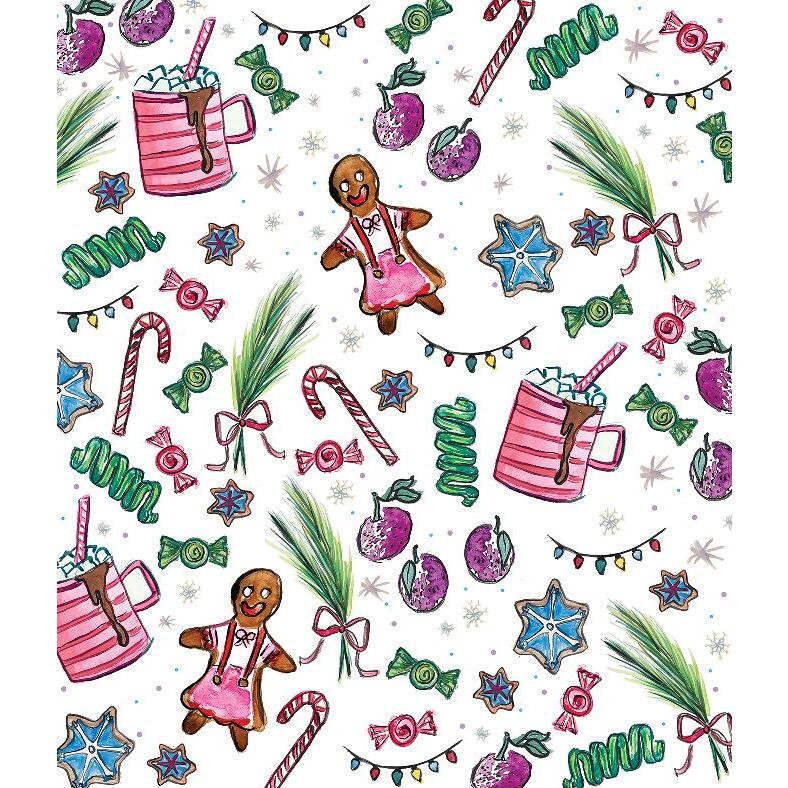 Minky Blanket, Gingerbread Girl - Wall Décor - 1