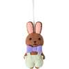 Felt Bunny Ornaments, Set of Four - Party Accessories - 1 - thumbnail