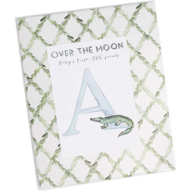Alphabet Print Set, Blue - Wall Décor - 1