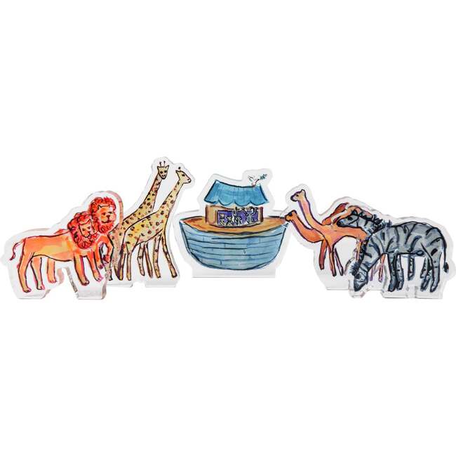 Acrylic Character Set, Noah's Ark and Animals - Paper Goods - 1