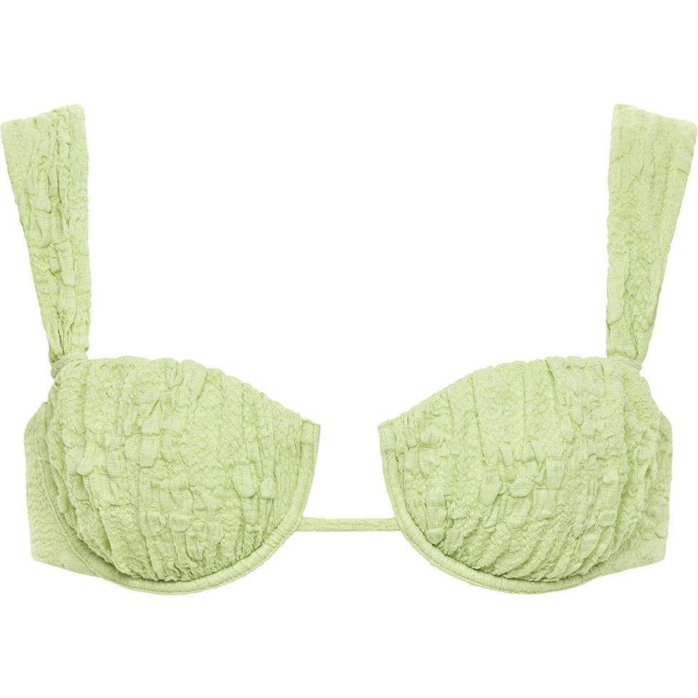 Petal Variation Bikini Top, Avo Floral - Two Pieces - 1