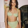 Petal Variation Bikini Top, Avo Floral - Two Pieces - 2