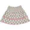 Rosella Skirt, Rapunzel Blockprint - Skirts - 1 - thumbnail