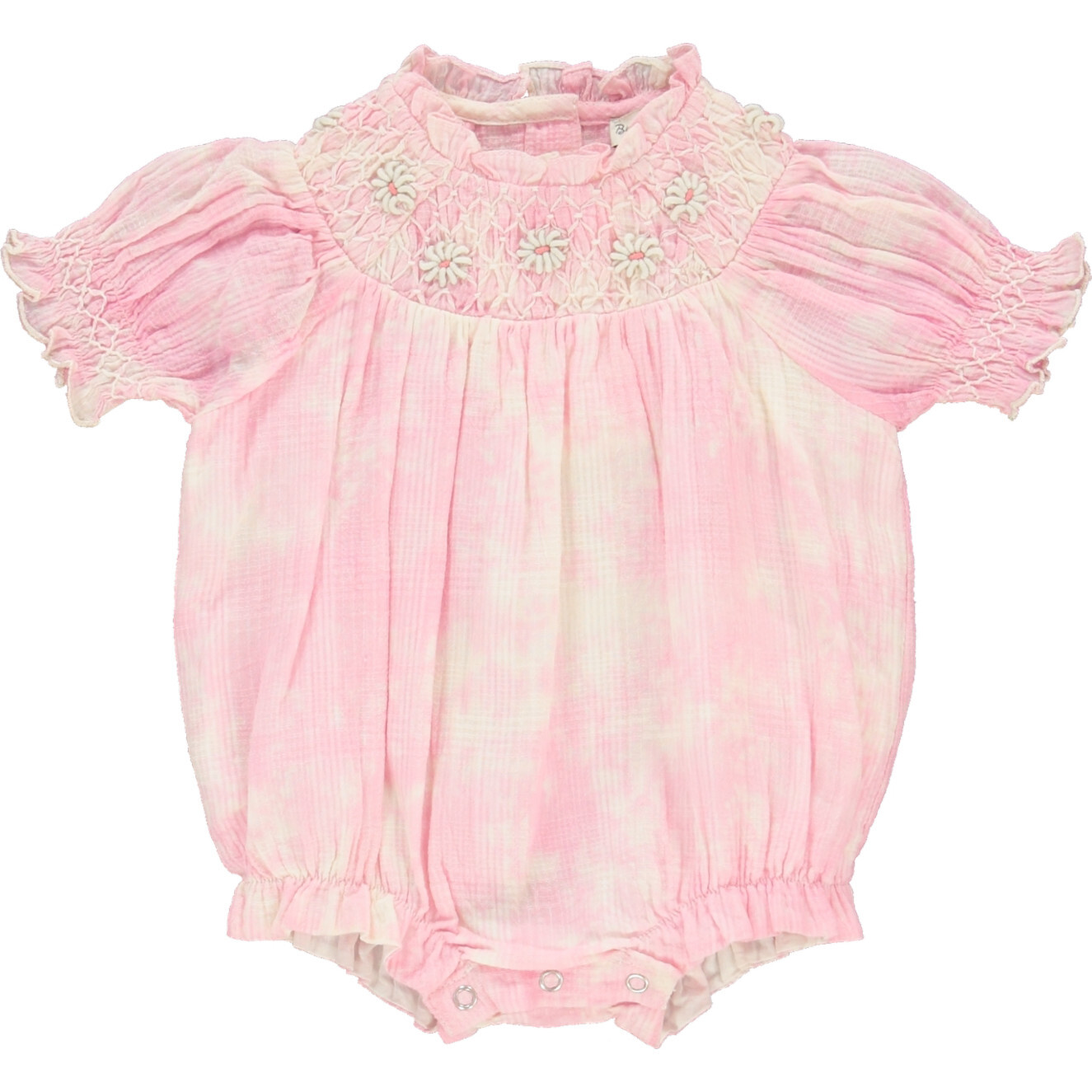 Melody Romper, Bubblegum Tie Dye - Rompers - 1