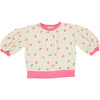 Lolla Sweatshirt, Raspberry Terry - Blouses - 1 - thumbnail