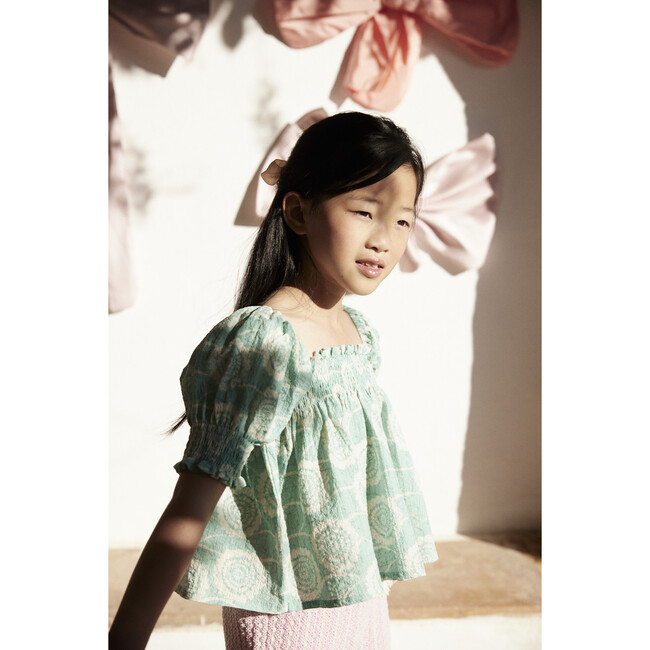 Vianca Top, Bohemian Lagoon - Blouses - 3