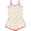 Lolla Overall, Raspberry Terry - Rompers - 1 - thumbnail