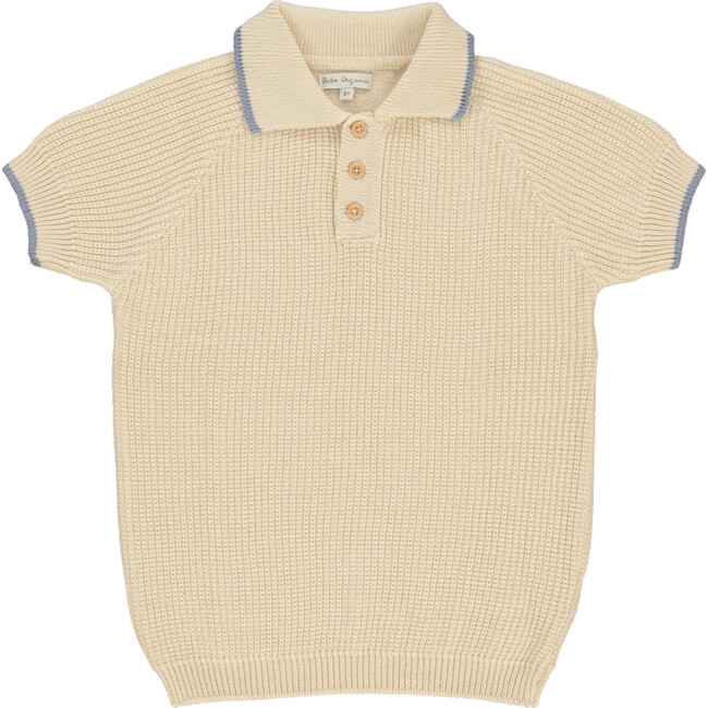 Kane Polo, Natural Knit - Polo Shirts - 1