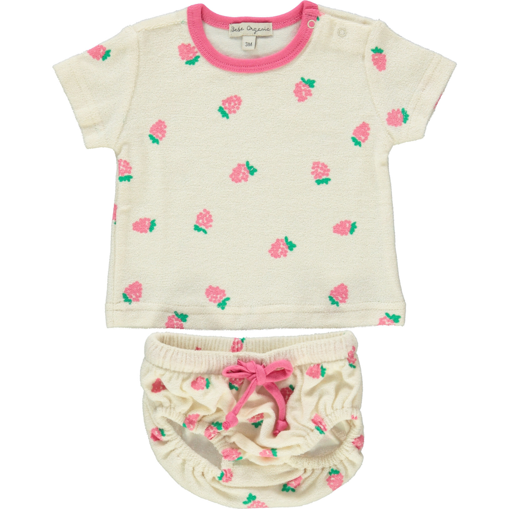 Lolla Baby Set, Raspberry Terry - Mixed Apparel Set - 1