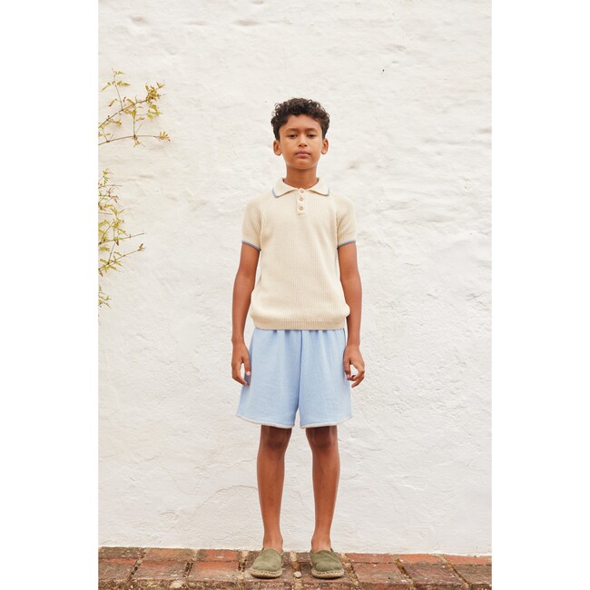Kane Polo, Natural Knit - Polo Shirts - 2