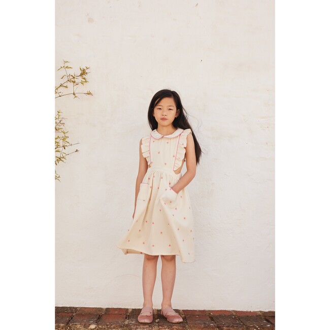 Delilah Apron Dress, Signature Tulips - Dresses - 2