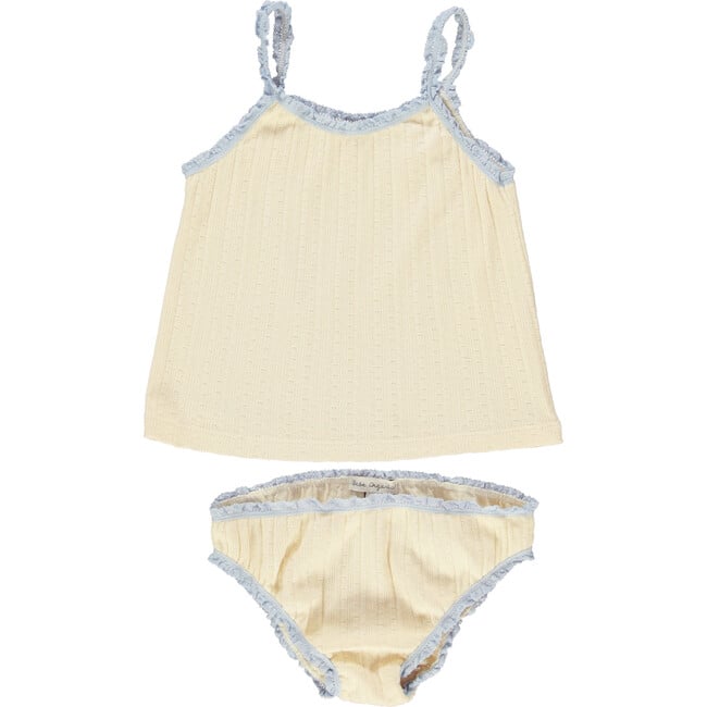 Bebe Underwear Set, Natural Pointelle