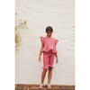 Alisa Vest, Raspberry Check - Vests - 2