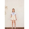 Cerise Skort, Natural Denim - Shorts - 3