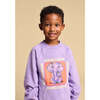 Sweet Elephant Sweatshirt, Lilac - Sweatshirts - 2