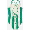 Tiger Swimwear, Green - One Pieces - 2