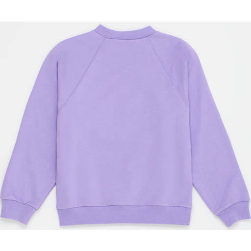 Sweet Elephant Sweatshirt, Lilac - Sweatshirts - 3