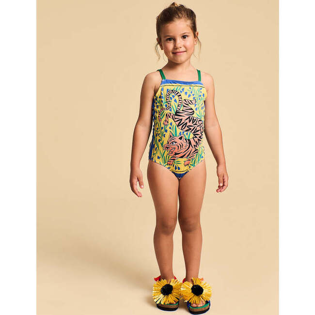 Tiger Swimwear, Green - One Pieces - 4