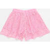 Pommegranate Lace Short, Pink - Shorts - 4