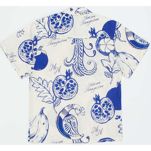 Pommegranate Shirt, Cloudy White - Shirts - 4