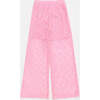 Pommegranate Lace Trousers, Pink - Pants - 4