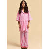 Pomegranate Lace Shirt, Pink - Shirts - 2