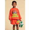 Monkey Forest Sweatshirt, Red - Sweatshirts - 2