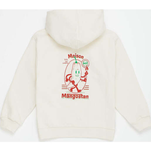 Hot Hoodie, White - Sweatshirts - 2