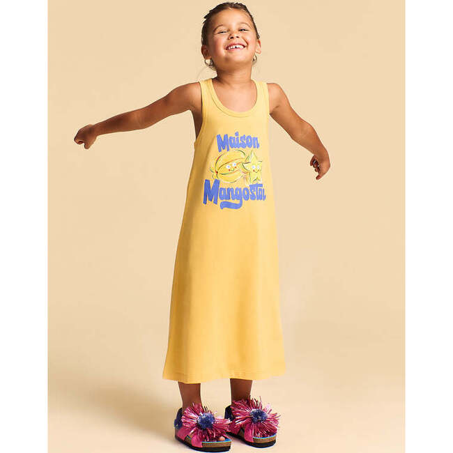 Carambola Tank Dress, Yellow - Dresses - 2