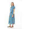 Paige Tunic Dress, Royal Blue - Dresses - 2