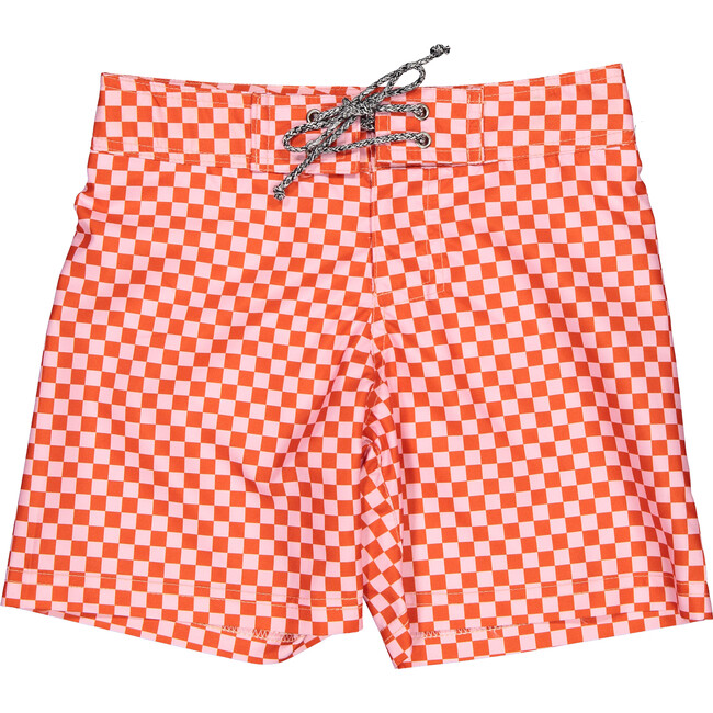 Squares Surfer Swim Shorts - Swim Trunks - 1
