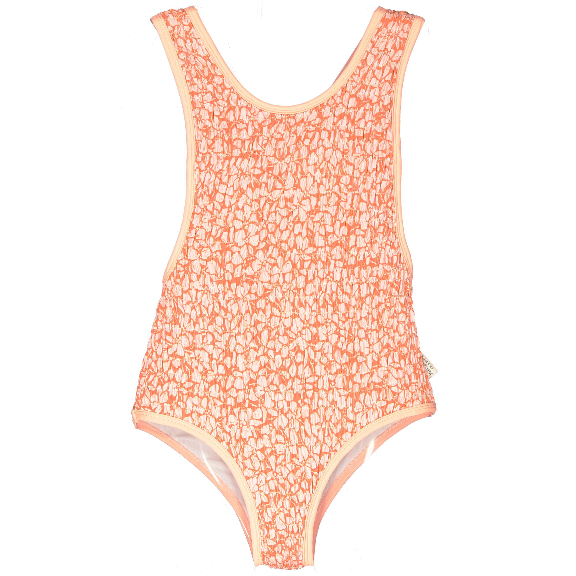 Paradise Flowers Smocked Swimsuit - One Pieces - 1