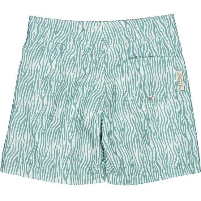 Zebra Stripes Surfer Swim Shorts - Swim Trunks - 2
