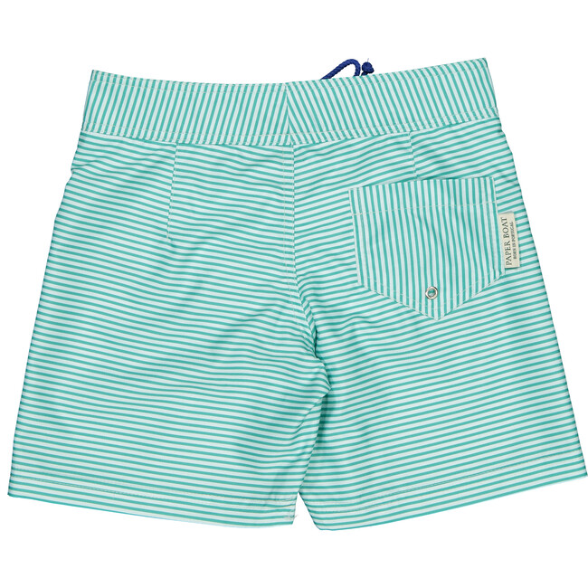Water Stripes Surfer Swim Shorts - Swim Trunks - 2