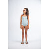 Zebra Stripes Smocked Swimsuit - One Pieces - 3