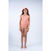 Paradise Flowers Smocked Swimsuit - One Pieces - 3