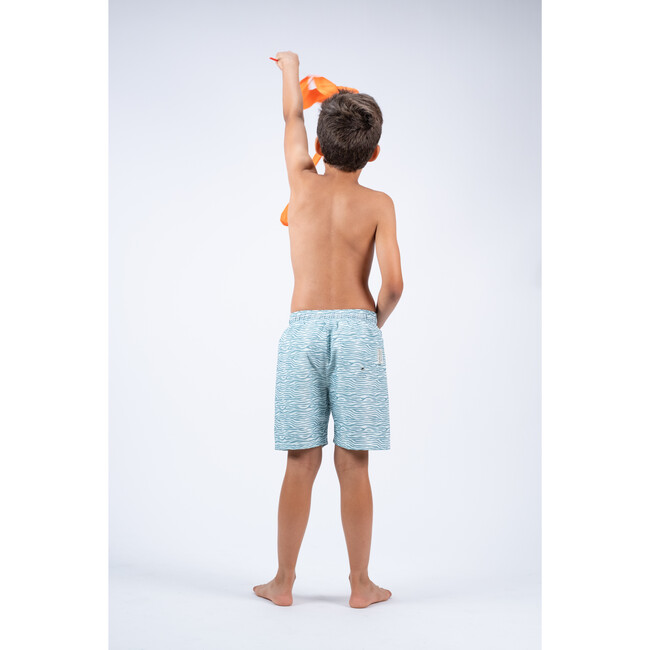 Zebra Stripes Classic Swim Shorts - Swim Trunks - 4