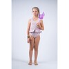 Lilac Squares Smocked Swimsuit - One Pieces - 3