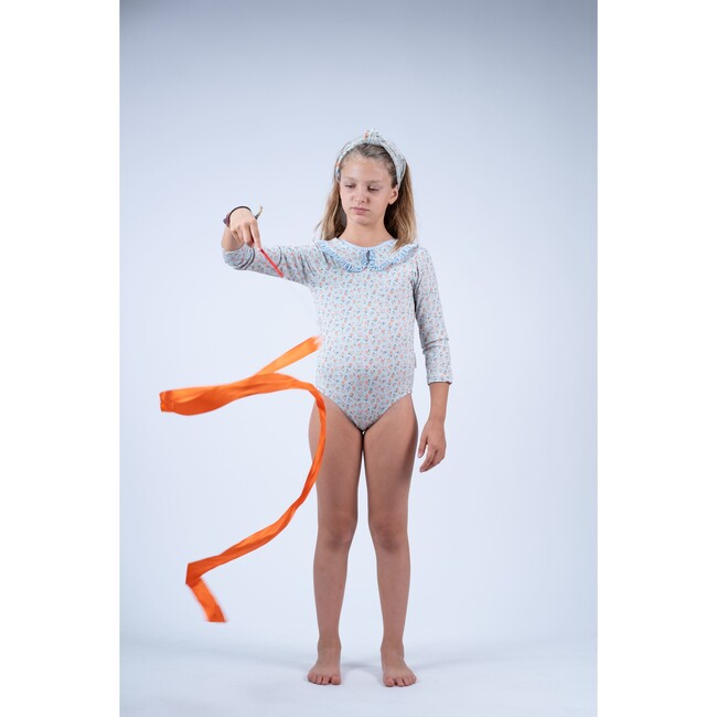 Fragant Flowers Long Sleeve Swimsuit - Rash Guards - 3