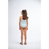 Zebra Stripes Smocked Swimsuit - One Pieces - 4