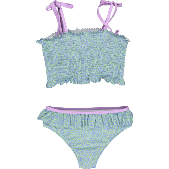 Tiny Animal Dots Smocked Set - Two Pieces - 4