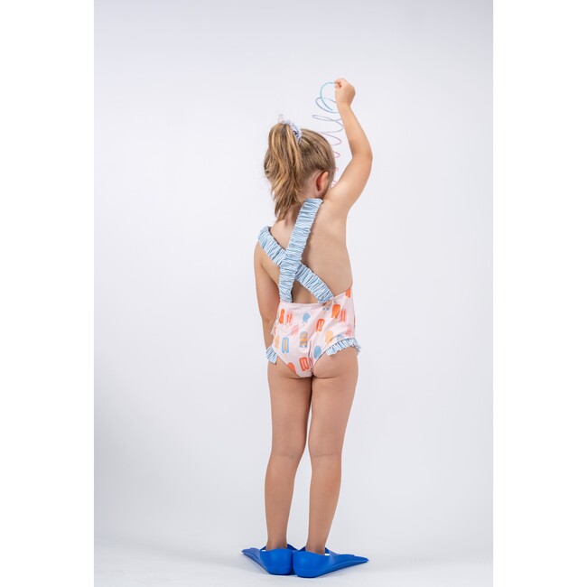 Colored Ice Cream Swimsuit - One Pieces - 4