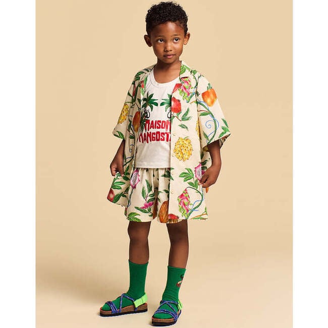 Passion Fruit Shirt, Cloudy White