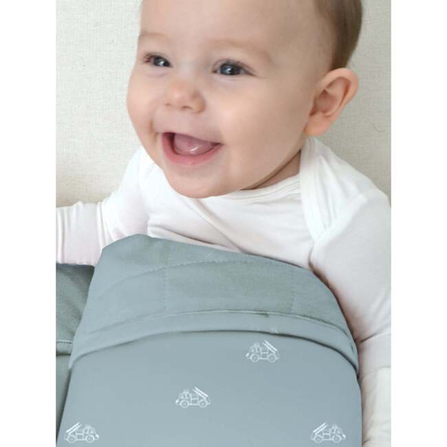 Toddler Blanket 1.0 TOG, Fire truck - Blankets - 2