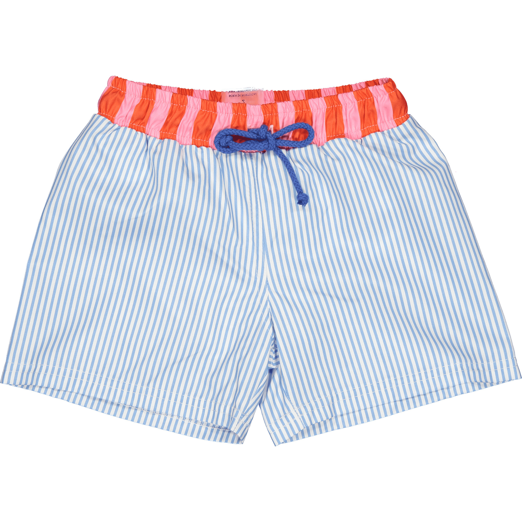 Men's Stripes Classic Swim Shorts - Swim Trunks - 1