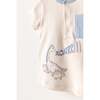 Shorts Dino Pocket T-Shirt Outfit, Blue - Mixed Apparel Set - 4